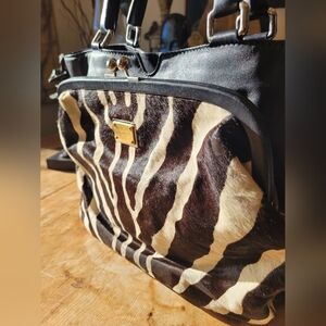Dolce & Gabbana Calf Hair and Leather Bag (Rare)